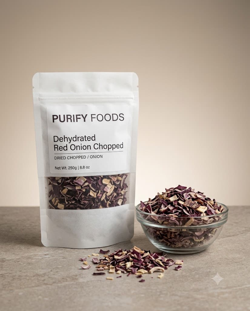 Dehydrated Red Onion